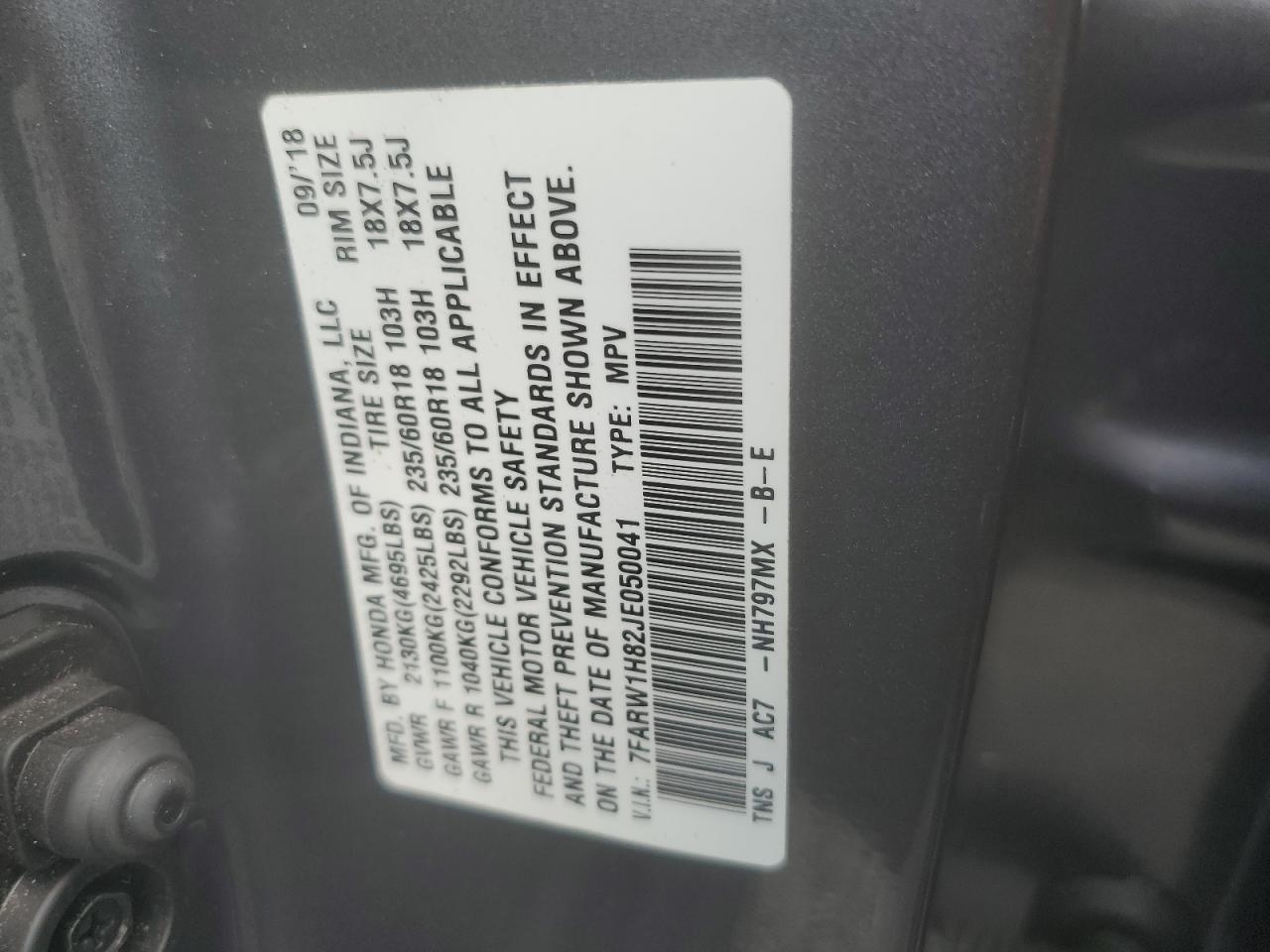 2018 Honda CR-V - Image 13