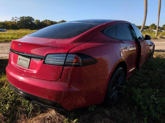  TESLA MODEL S 2022 Червоний