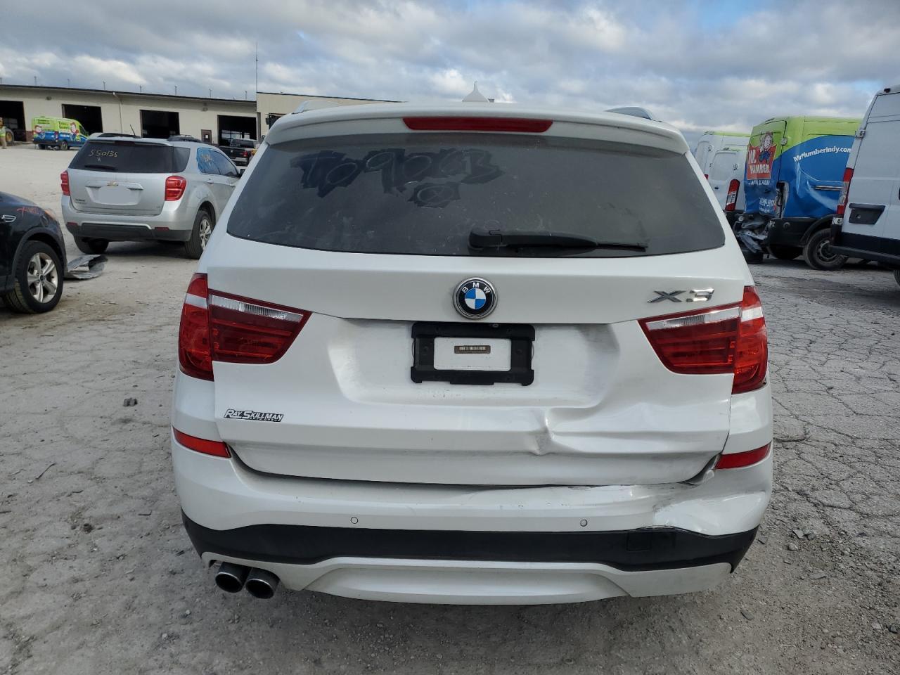 VIN 5UXWX9C56H0T09063 2017 BMW X3 no.6