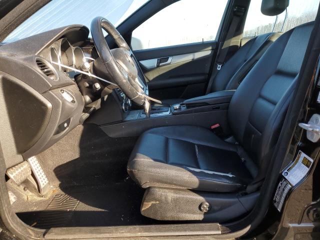 Sedans MERCEDES-BENZ C-CLASS 2014 Czarny
