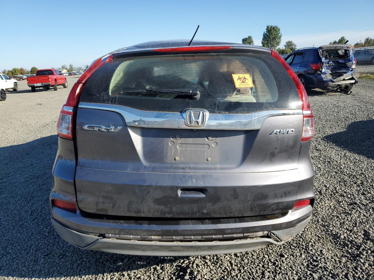 2015 Honda Cr-V Lx VIN: 2HKRM4H38FH607566 Lot: 74224734