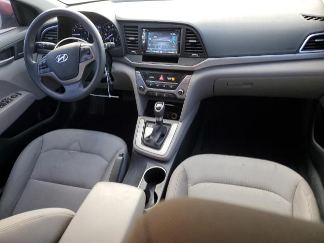 HYUNDAI ELANTRA 2018 Червоний
