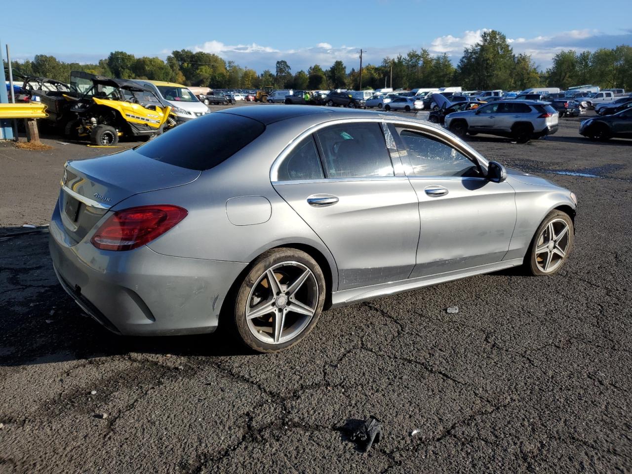 VIN 55SWF4KB5FU027816 2015 MERCEDES-BENZ C-CLASS no.3