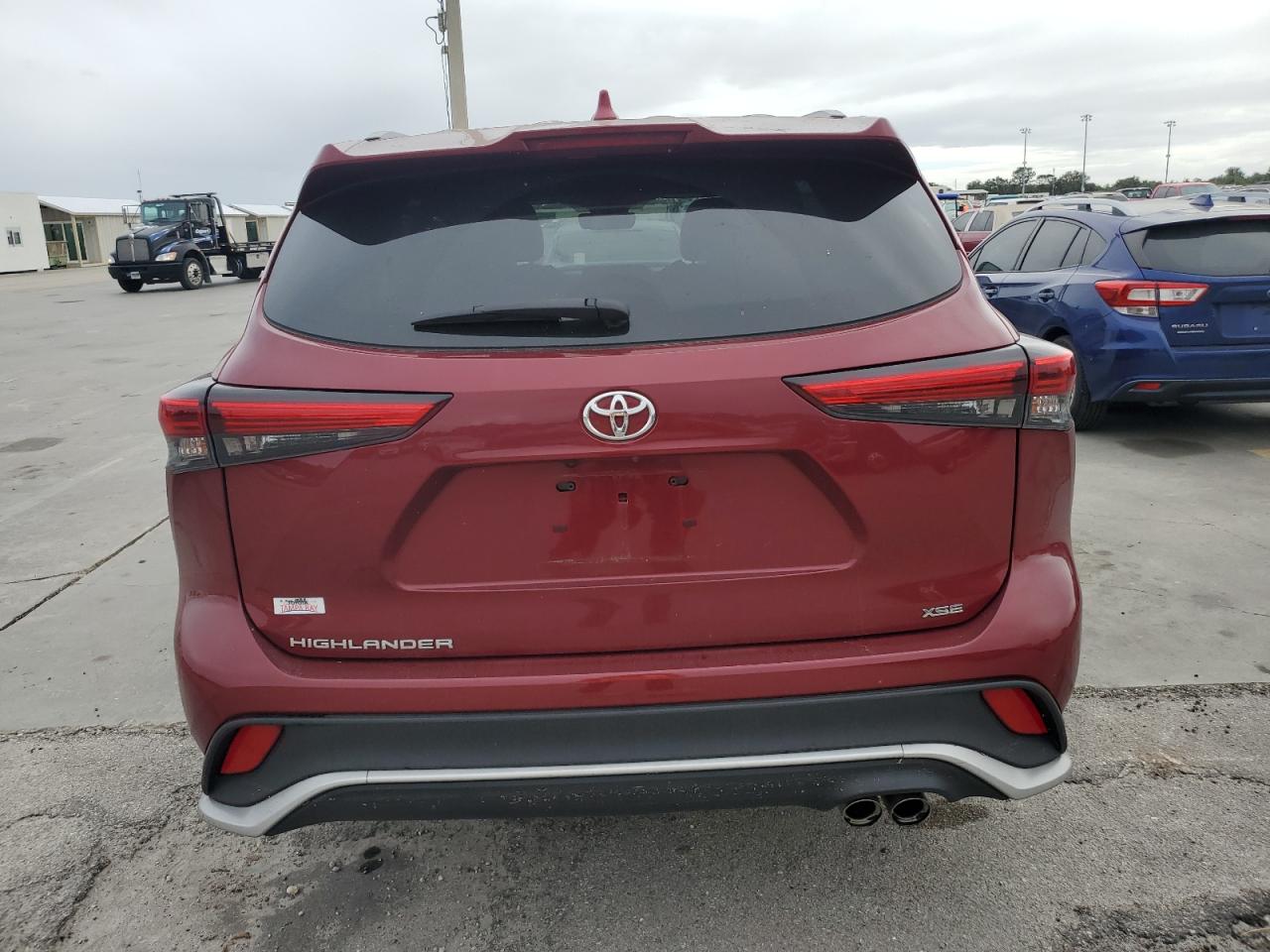 2022 Toyota Highlander Xse VIN: 5TDLZRAH4NS091712 Lot: 76568364