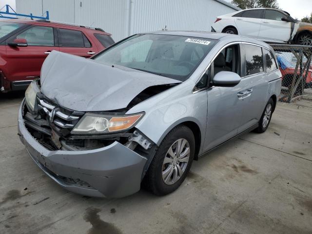 2017 Honda Odyssey Exl للبيع في Sacramento، CA - Front End