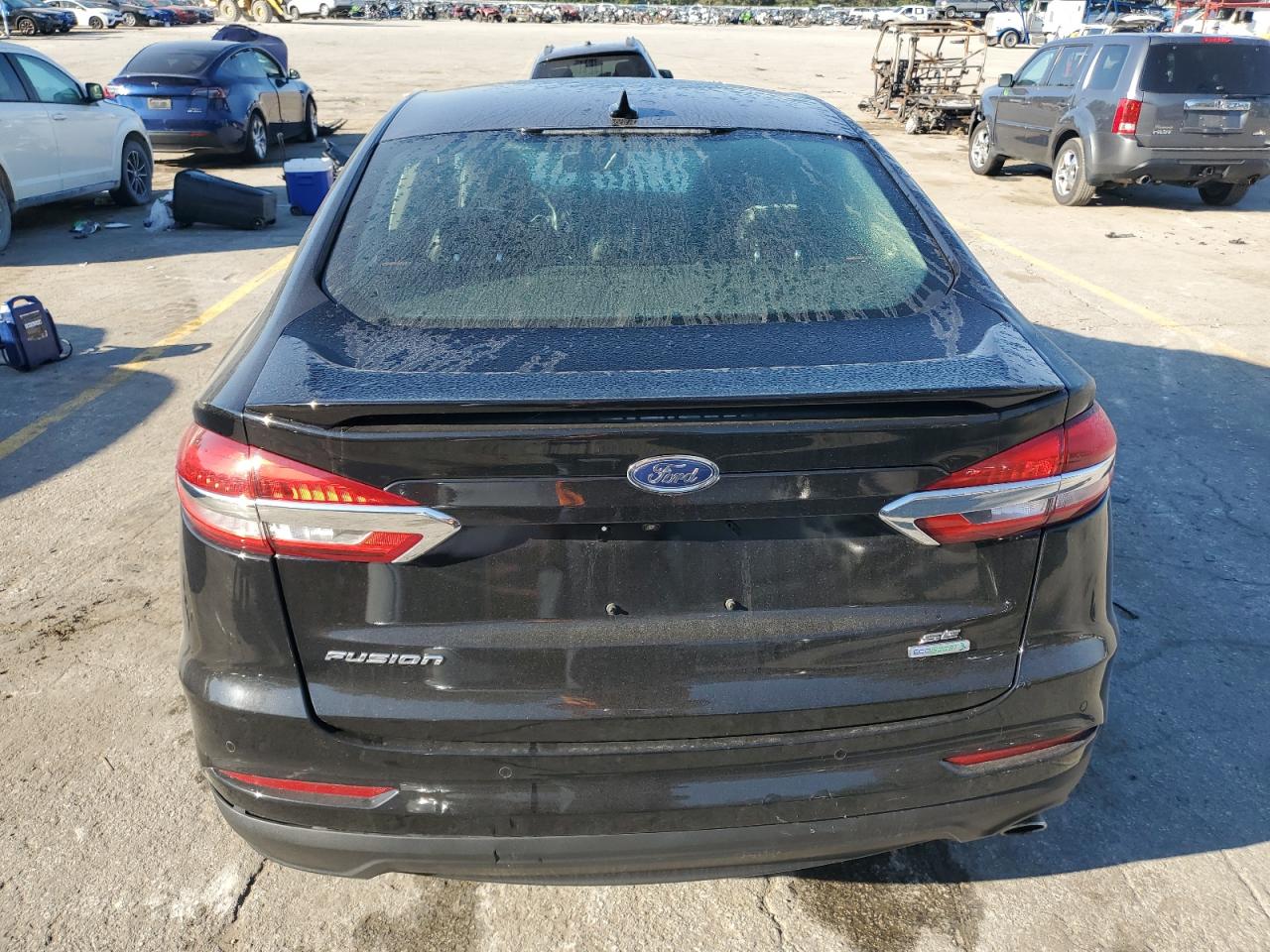 2019 Ford Fusion Se VIN: 3FA6P0HD3KR277084 Lot: 74764274