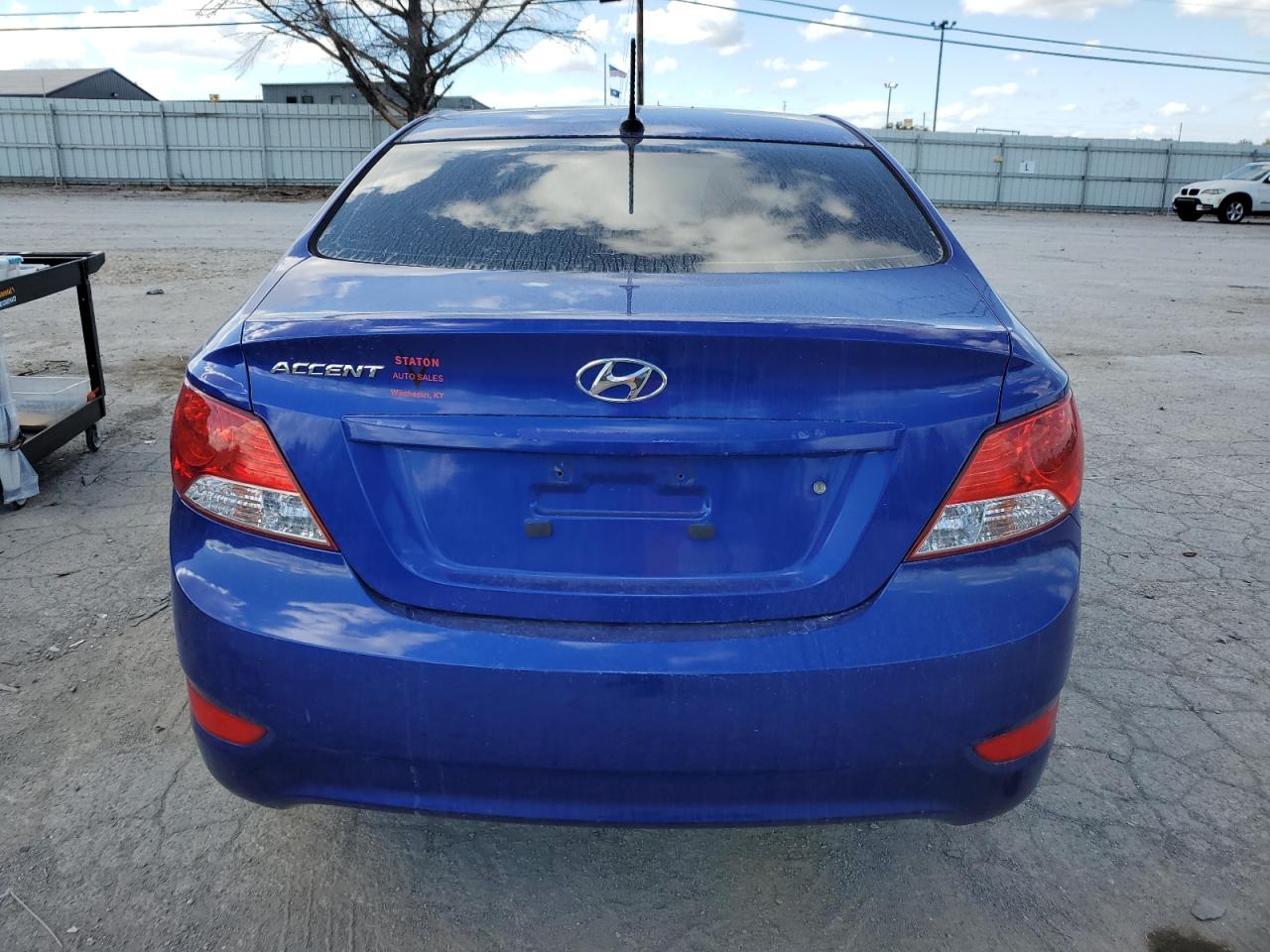 2012 Hyundai Accent Gls VIN: KMHCT4AE7CU151562 Lot: 78682794