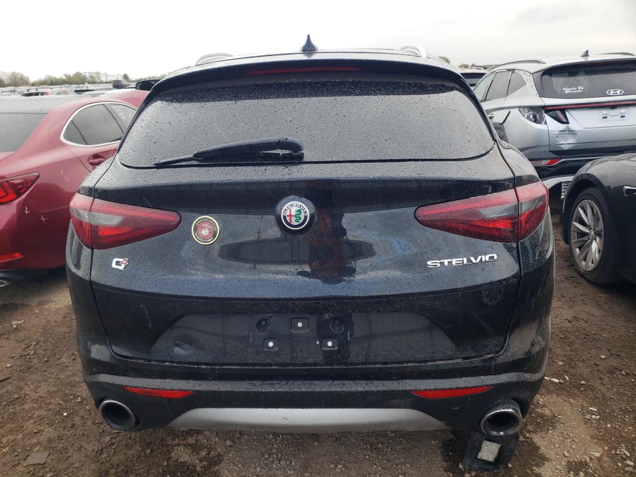 2018 Alfa Romeo Stelvio Ti VIN: ZASFAKBN8J7B96376 Lot: 75827804