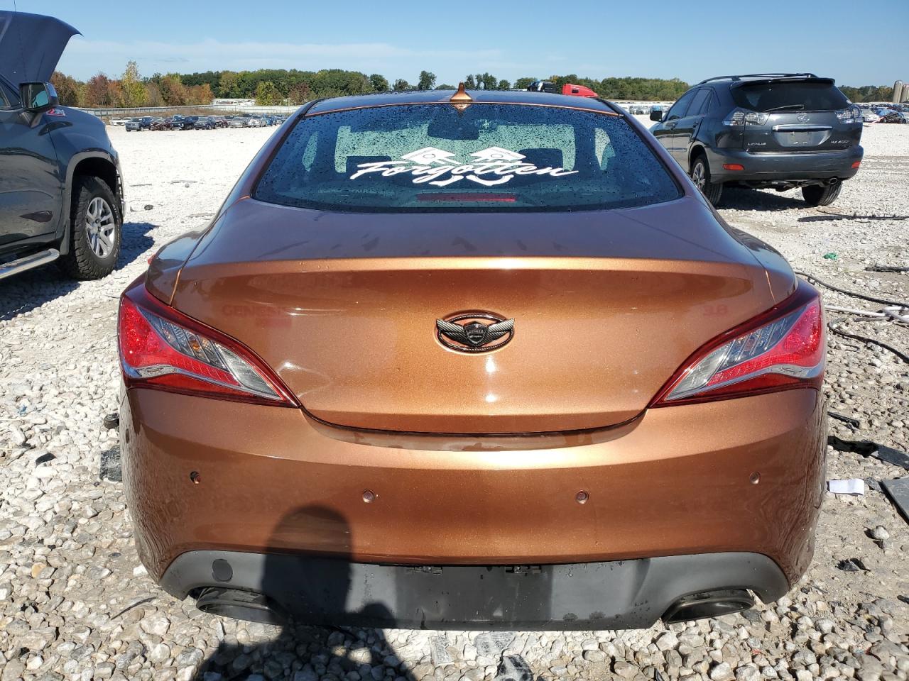 2013 Hyundai Genesis Coupe 3.8L VIN: KMHHU6KJ8DU082926 Lot: 74666544