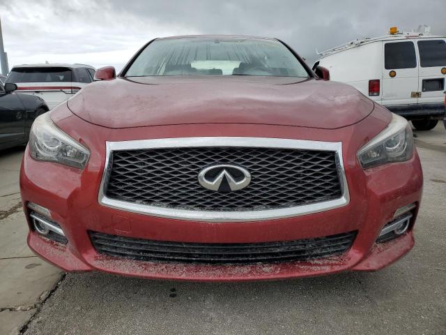  INFINITI Q50 2015 Червоний