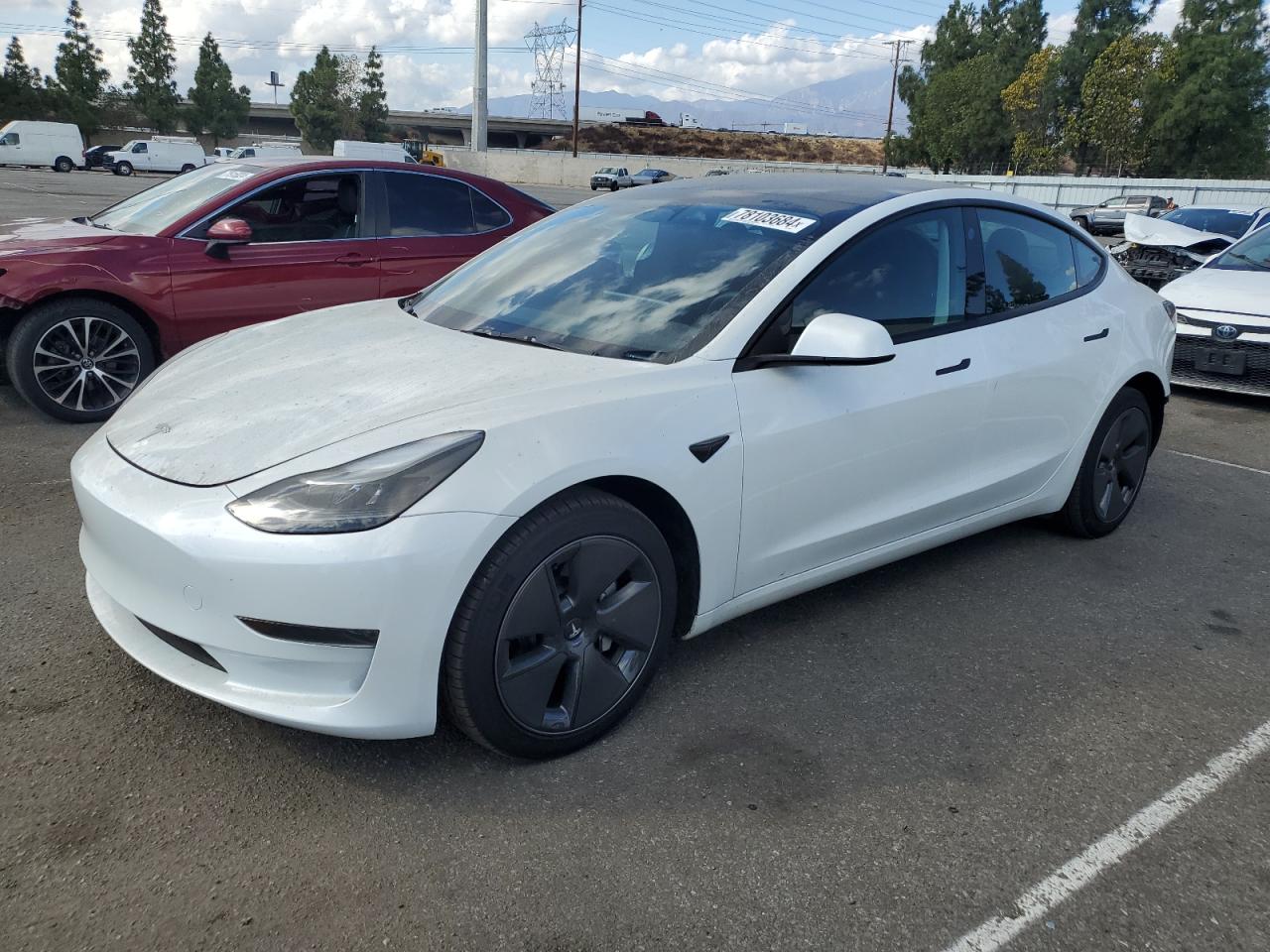 VIN 5YJ3E1EA1PF598293 2023 TESLA MODEL 3 no.1