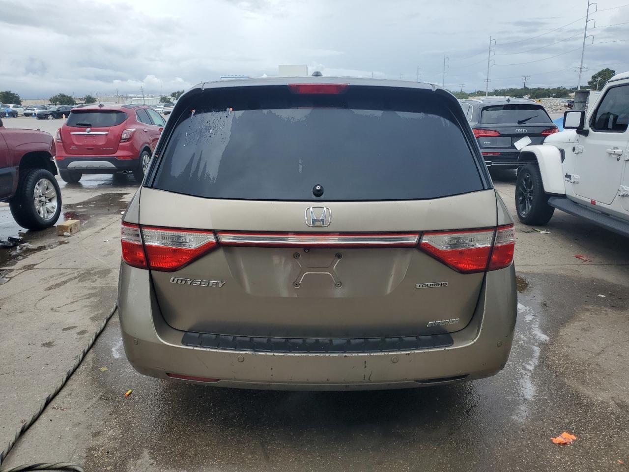 2011 Honda Odyssey Touring VIN: 5FNRL5H90BB043854 Lot: 74436724