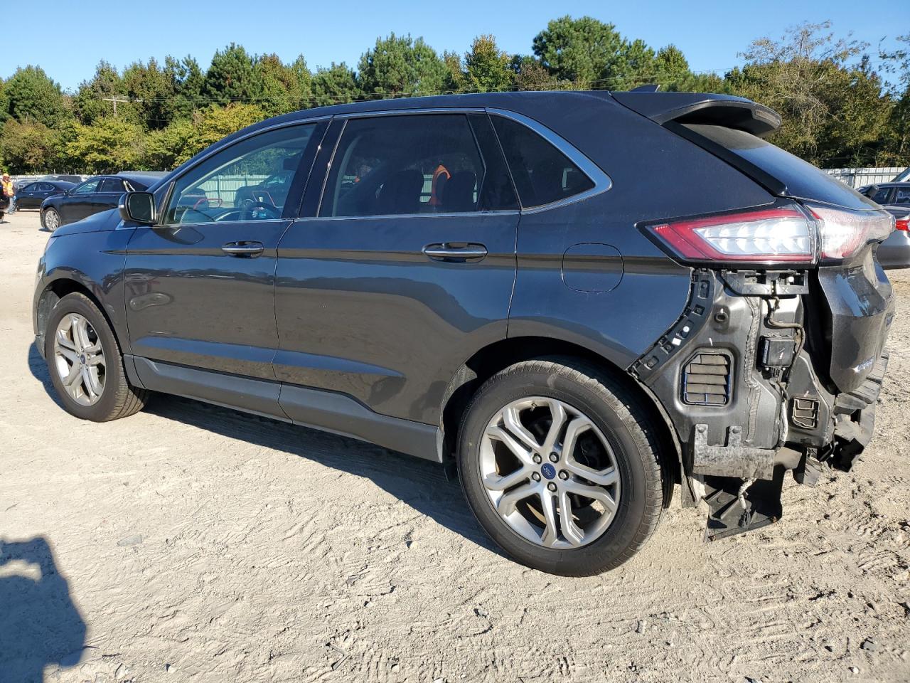 2017 Ford Edge Titanium VIN: 2FMPK4K9XHBB31566 Lot: 75691134