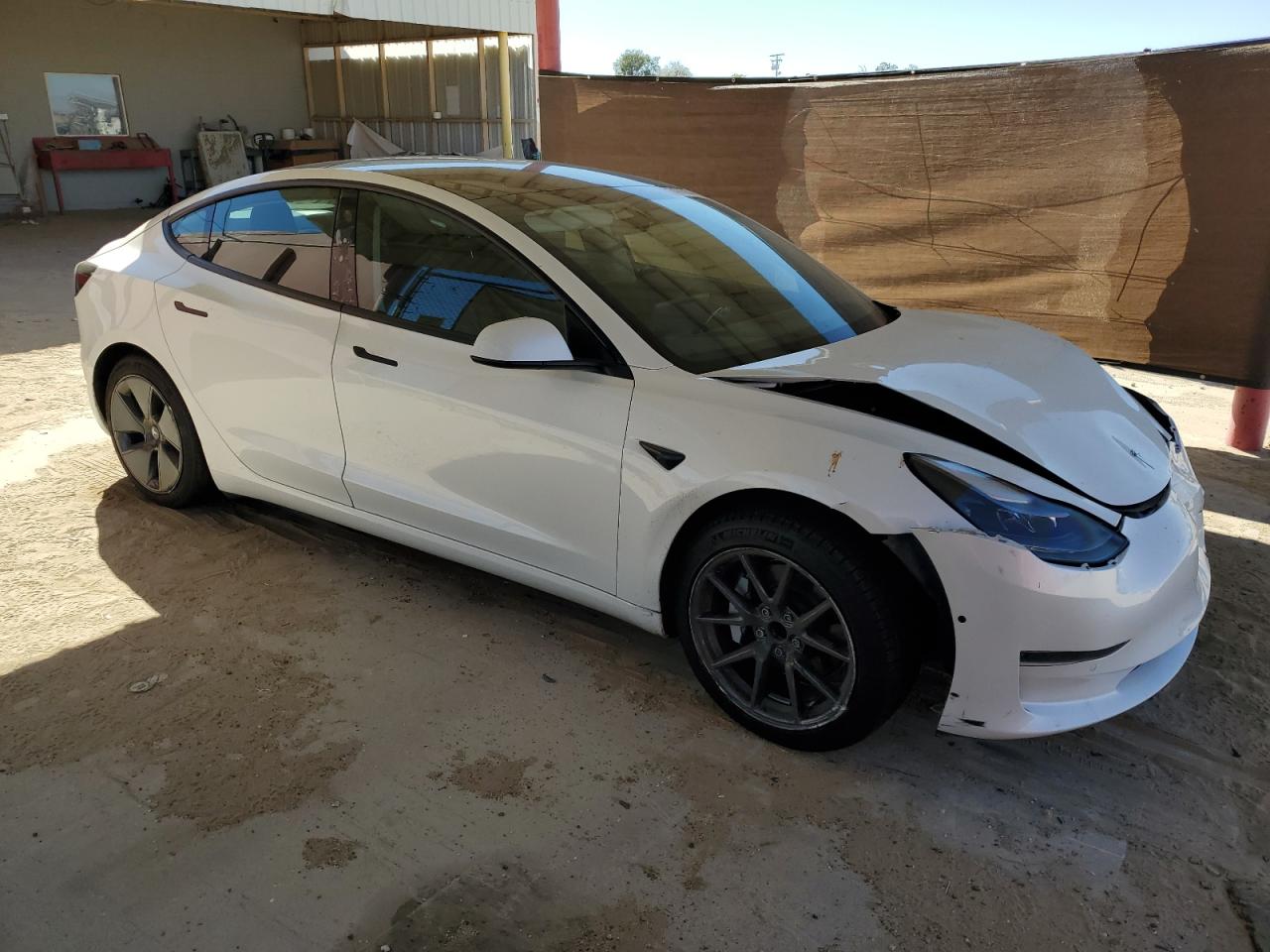 VIN 5YJ3E1EA4MF069495 2021 TESLA MODEL 3 no.4