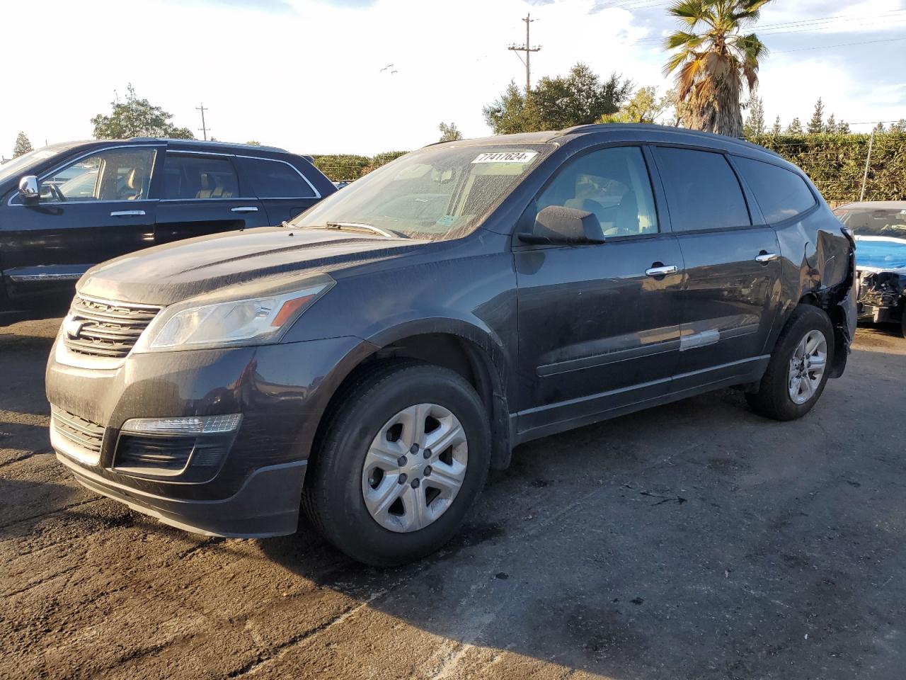 VIN 1GNKRFKDXGJ264081 2016 CHEVROLET TRAVERSE no.1