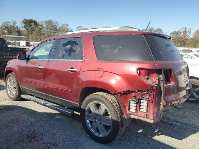  GMC ACADIA 2017 Red