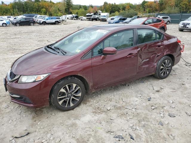 Седаны HONDA CIVIC 2015 Бордовый