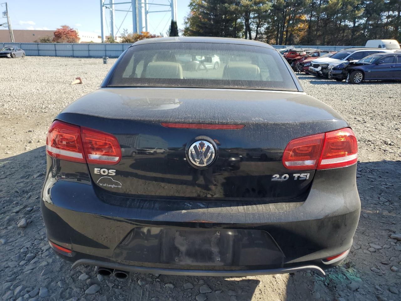 2012 Volkswagen Eos Komfort VIN: WVWBW7AH6CV011421 Lot: 77758194