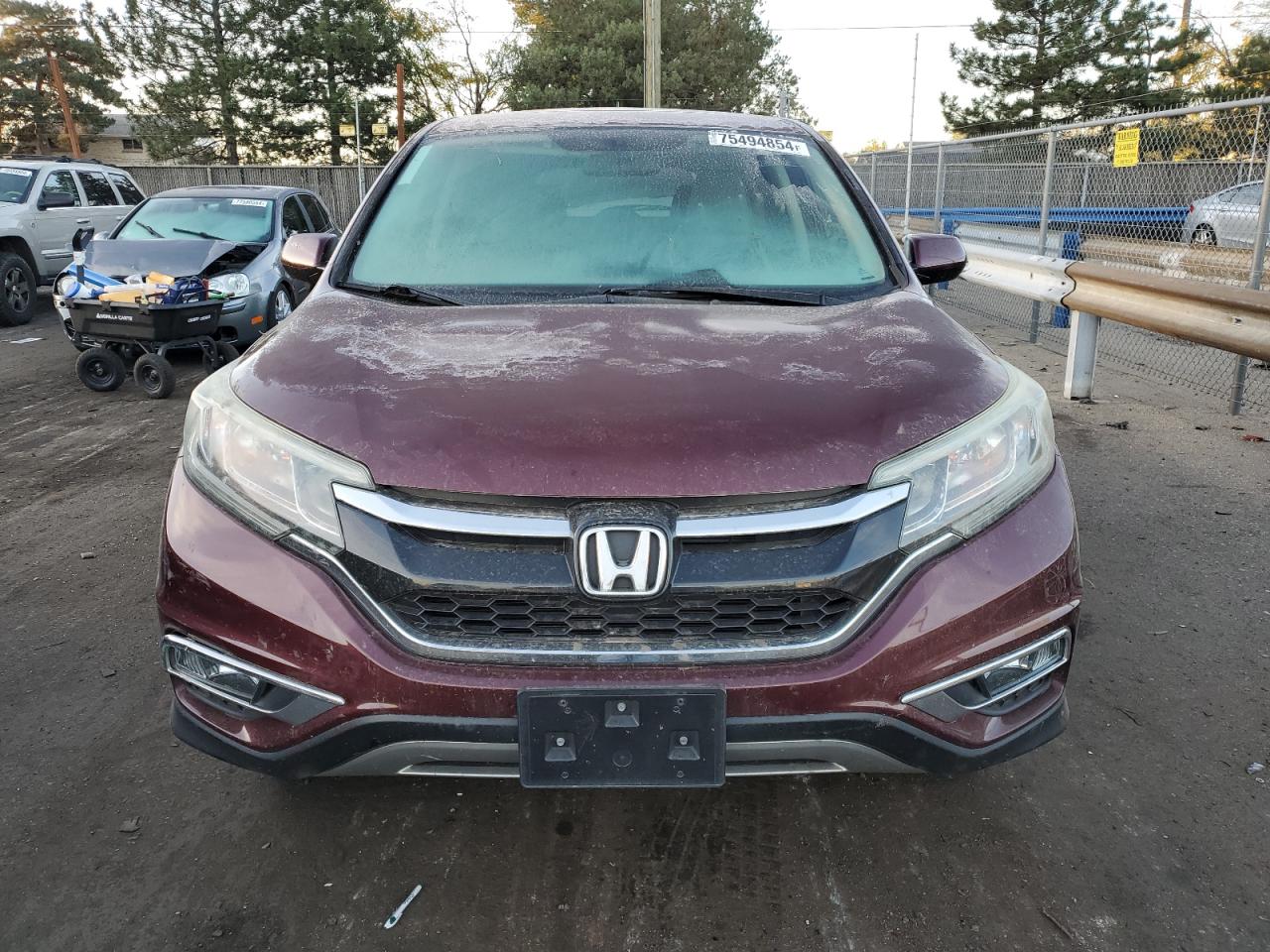 2015 Honda Cr-V Ex VIN: 5J6RM4H57FL001019 Lot: 75494854