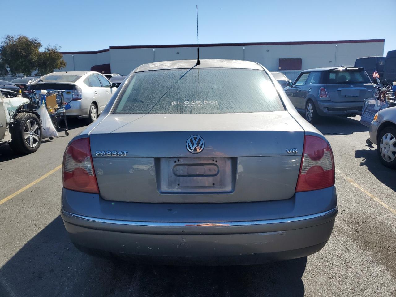 2003 Volkswagen Passat Glx VIN: WVWRH63B43P342403 Lot: 76988364