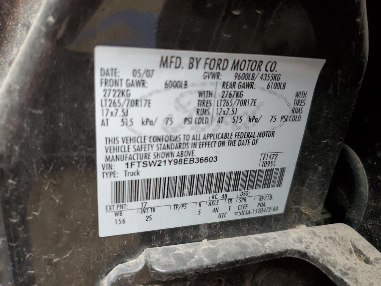2008 Ford F250 - Image 12