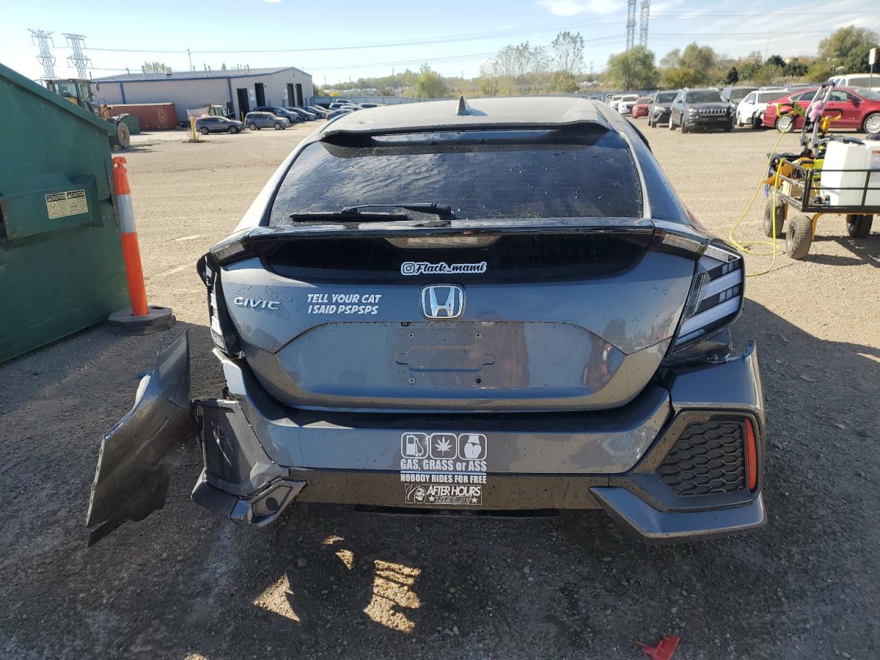 SHHFK7H5XJU205694 2018 Honda Civic Ex