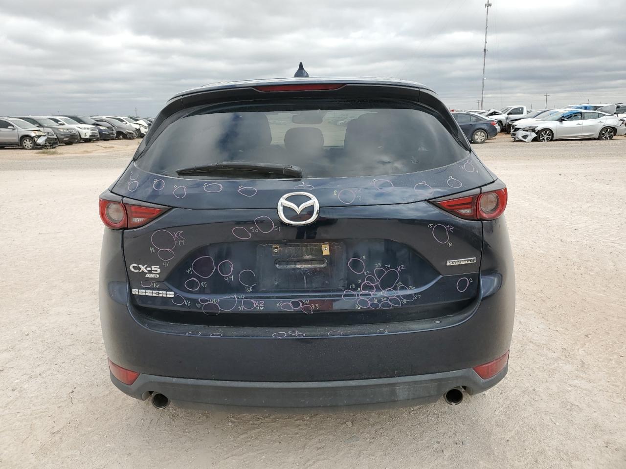 2021 Mazda Cx-5 Grand Touring VIN: JM3KFBDM2M1457092 Lot: 76571414