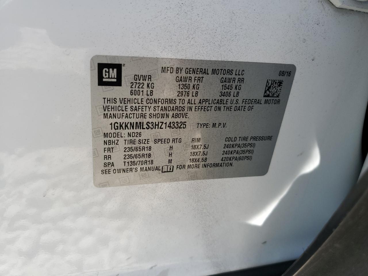 2017 GMC Acadia - Image 13