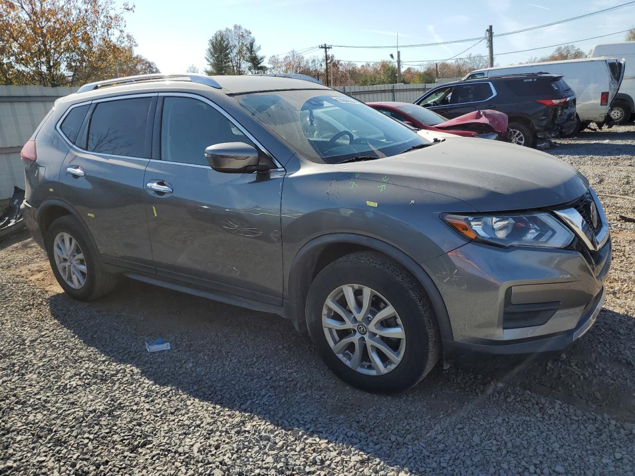 2019 Nissan Rogue S VIN: JN8AT2MV7KW383842 Lot: 78849554