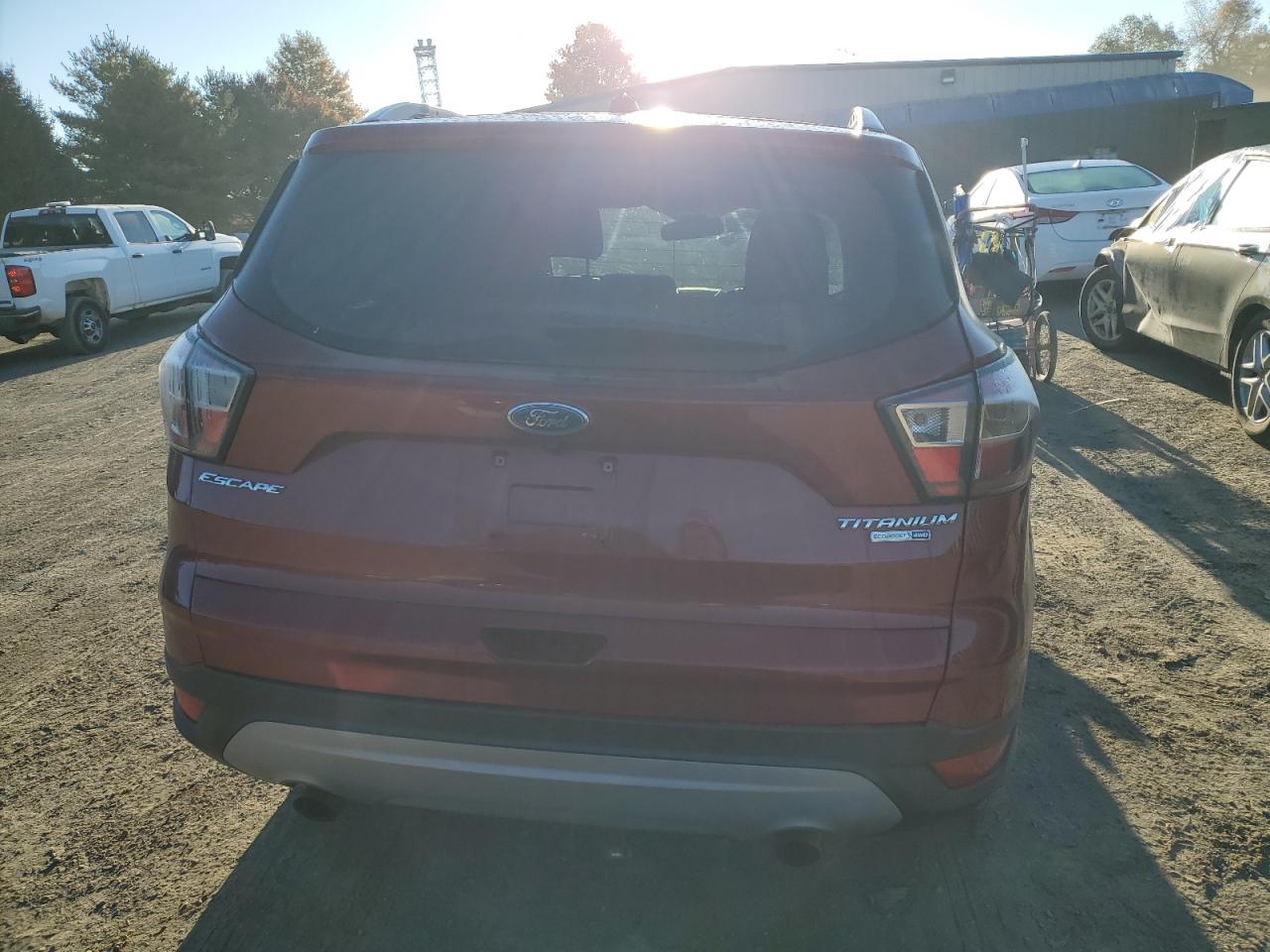 2017 Ford Escape Titanium VIN: 1FMCU9JD2HUA98102 Lot: 76527394