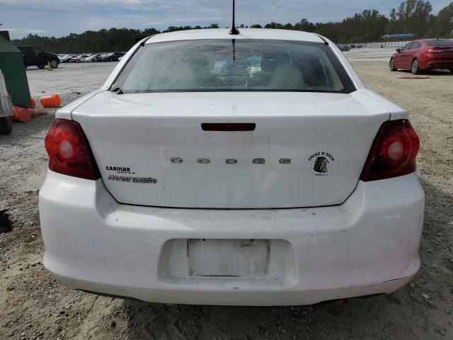 Sedans DODGE AVENGER 2013 White