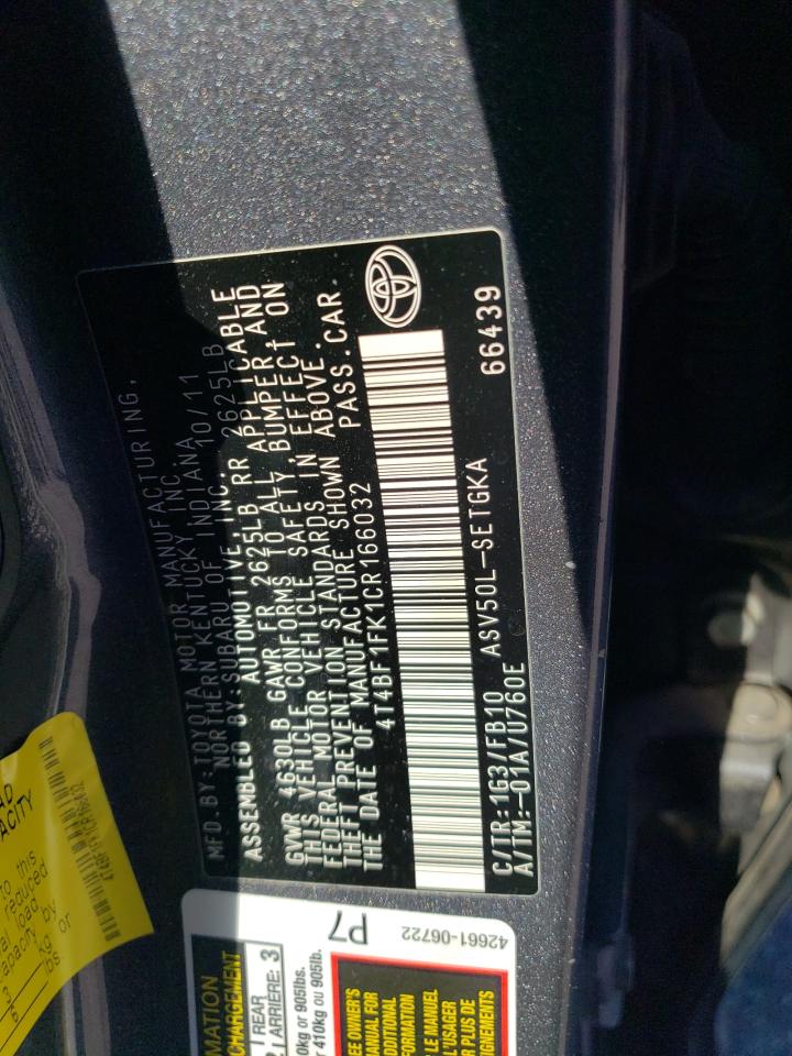 2012 Toyota Camry - Image 12