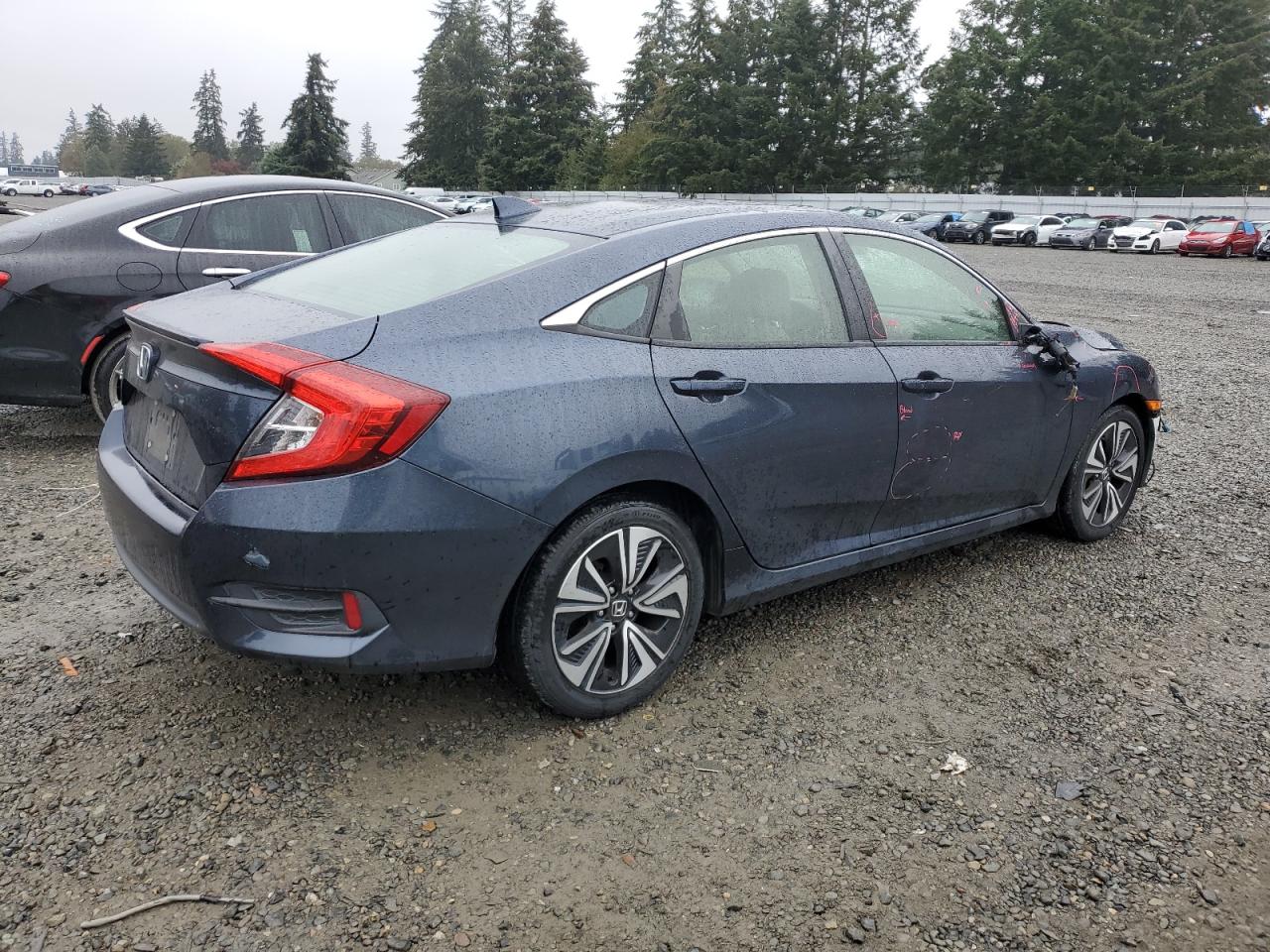 2018 Honda Civic Ex VIN: JHMFC1F39JX023096 Lot: 76261844