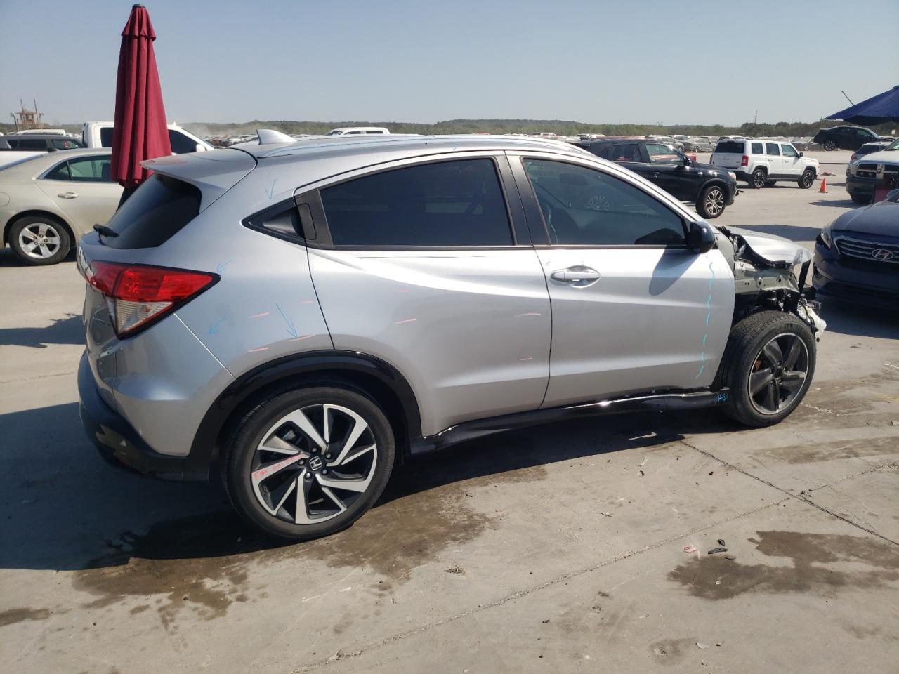 VIN 3CZRU5H12KG713027 2019 HONDA HR-V no.3