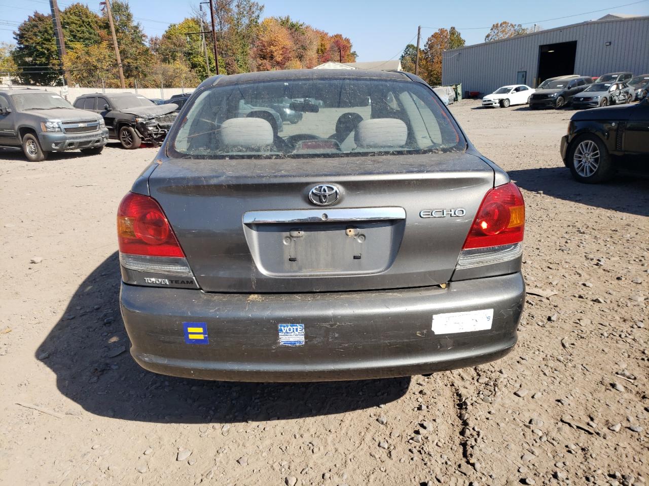 2003 Toyota Echo VIN: JTDAT123330283734 Lot: 72805134