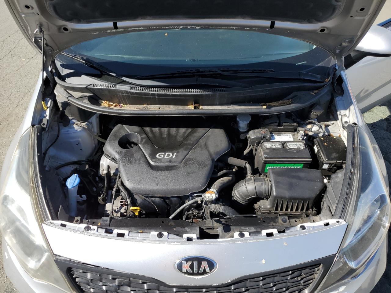 2015 Kia Rio Lx VIN: KNADM4A3XF6433740 Lot: 75477034