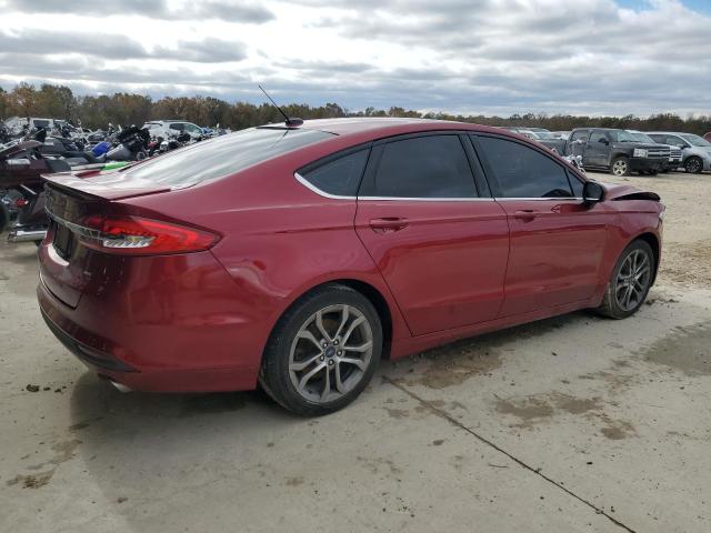  FORD FUSION 2017 Czerwony