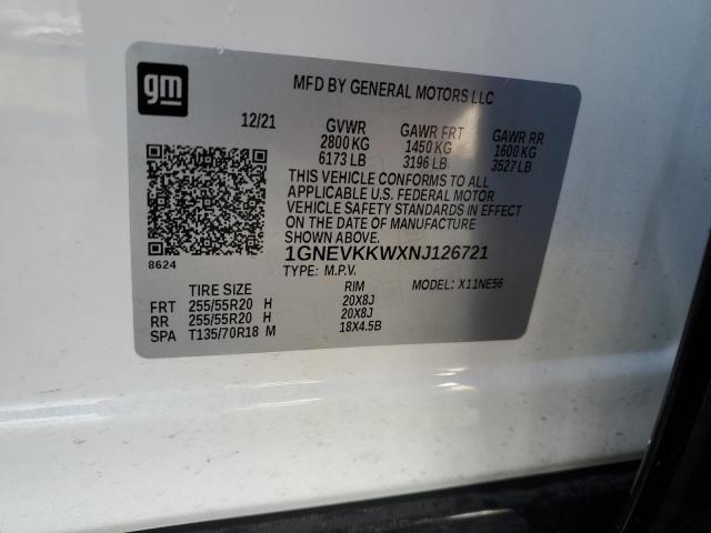 1GNEVKKWXNJ126721 Chevrolet Traverse P 14