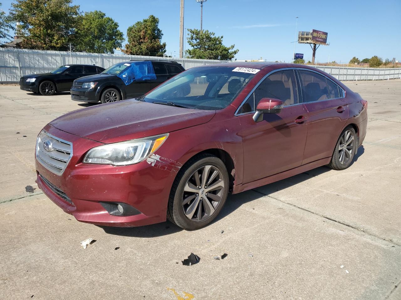 VIN 4S3BNAN65G3026258 2016 SUBARU LEGACY no.1