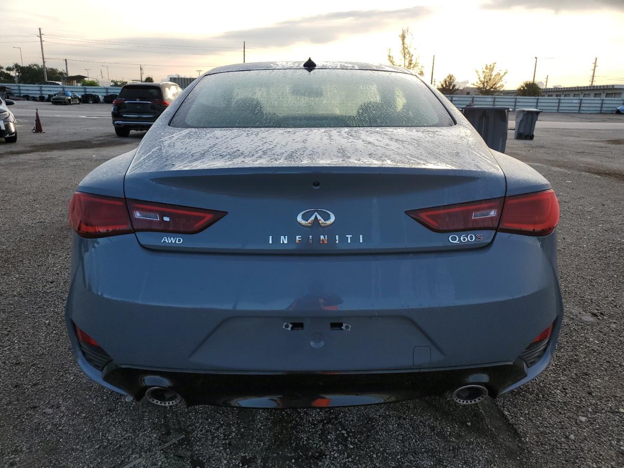 2022 Infiniti Q60 Red Sport 400 VIN: JN1FV7LL2NM680464 Lot: 76116094