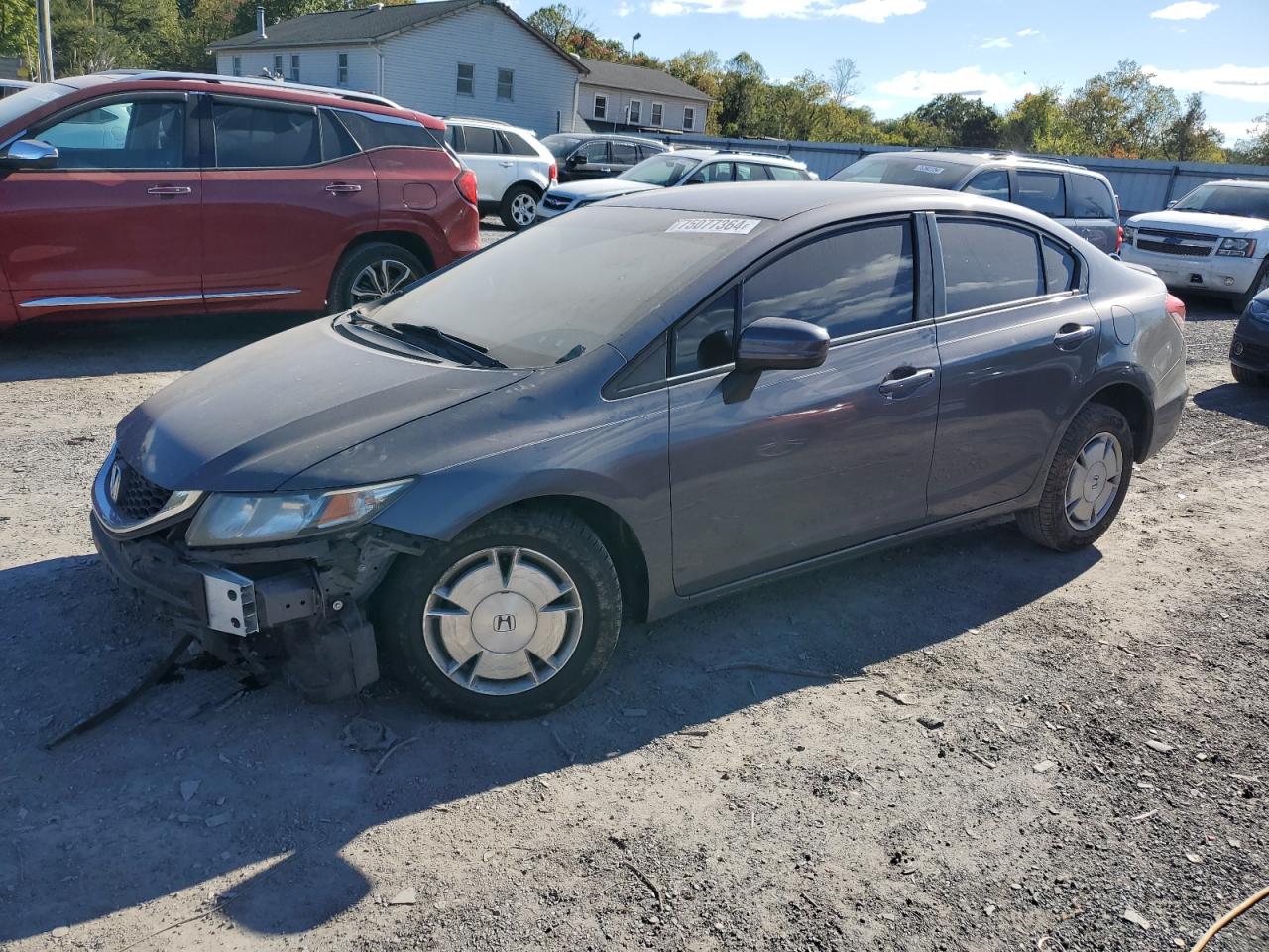 2014 Honda Civic Hf VIN: 2HGFB2F62EH527571 Lot: 75077364