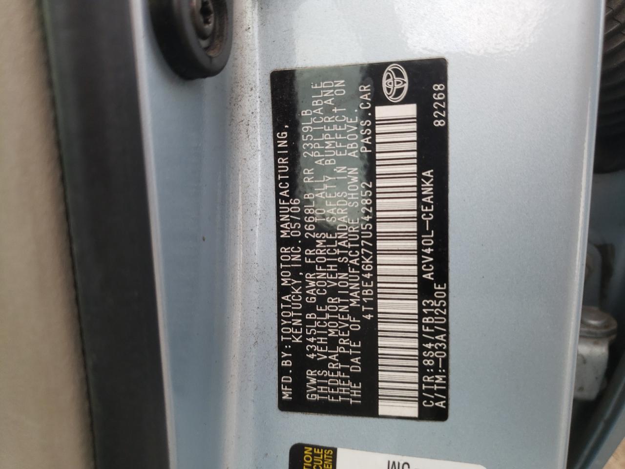 2007 Toyota Camry - Image 14