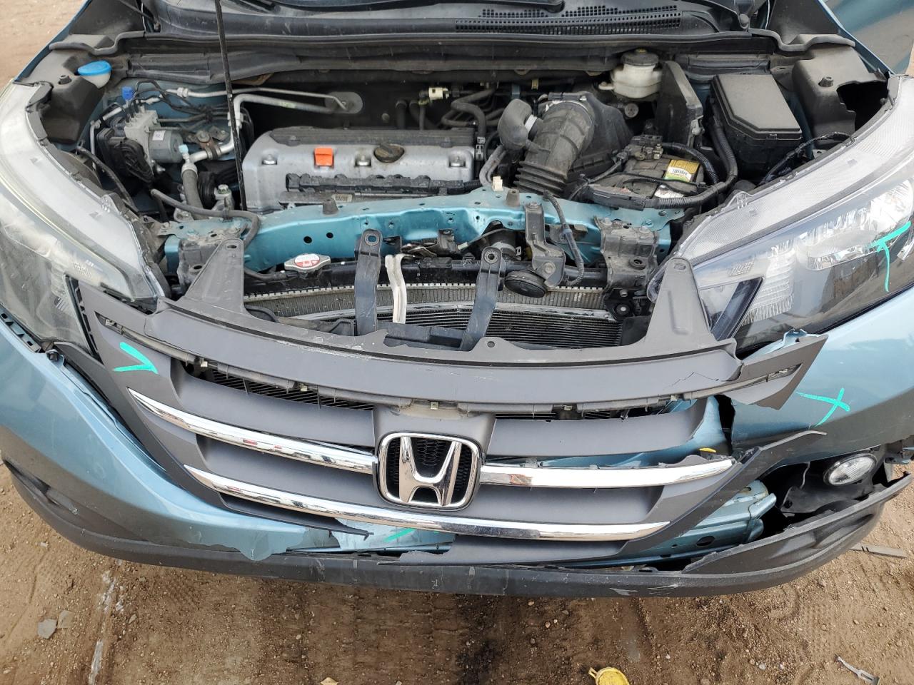 2HKRM4H77EH603767 2014 Honda Cr-V Exl