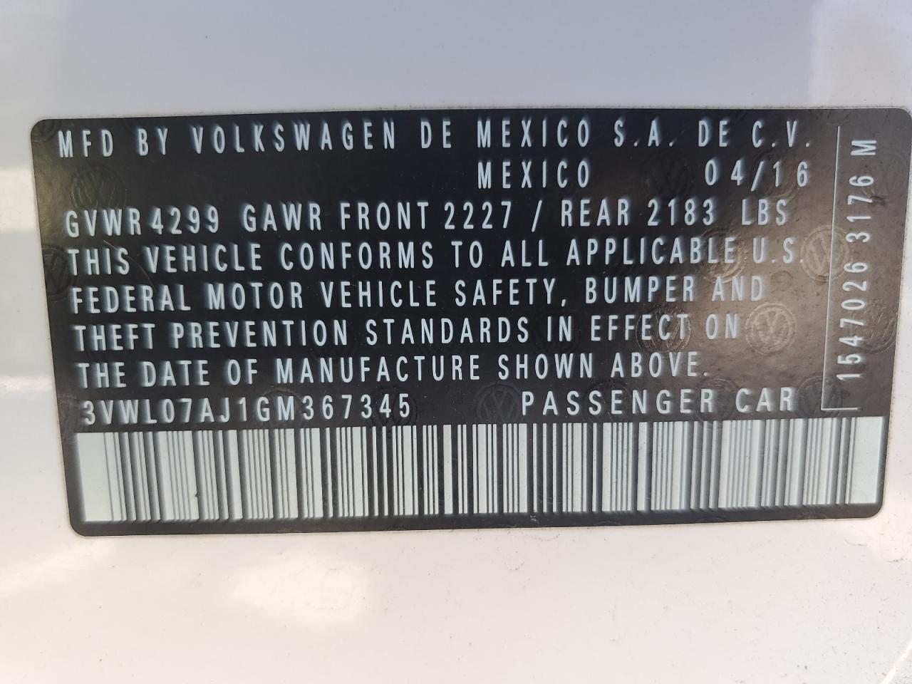 2016 Volkswagen Jetta - Image 13