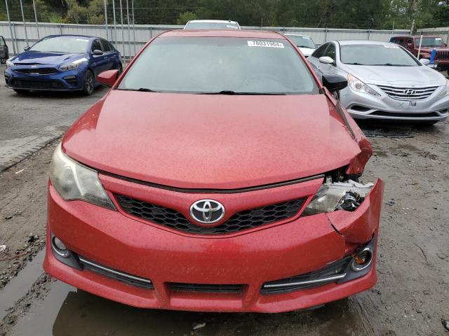  TOYOTA CAMRY 2012 Червоний