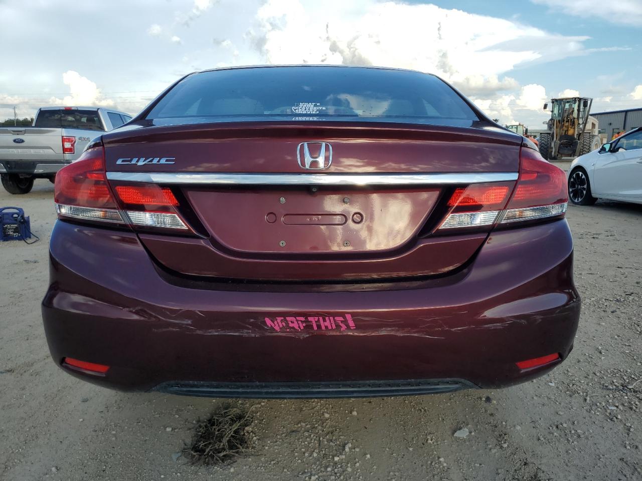 2013 Honda Civic Lx VIN: 19XFB2F51DE047845 Lot: 74134434