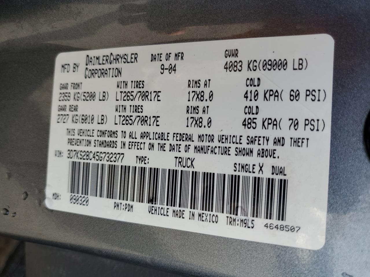 2005 Dodge RAM - Image 13