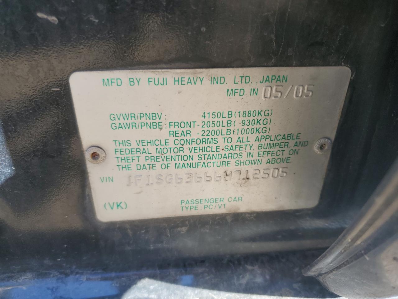 2006 Subaru Forester - Image 13