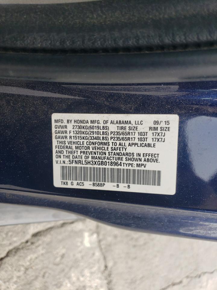2016 Honda Odyssey - Image 14