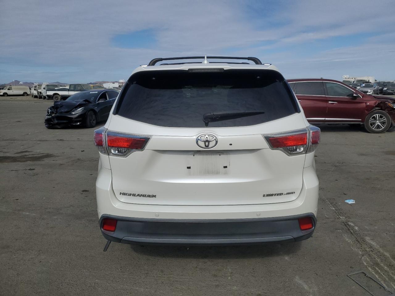 2016 Toyota Highlander Limited VIN: 5TDDKRFH7GS252235 Lot: 78746004